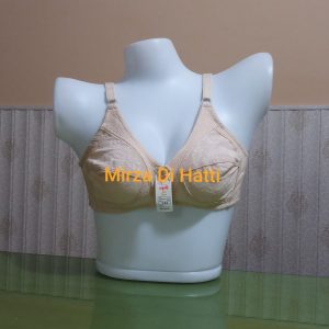 Net Soft Cotton Bra Non wire with full Lining C Cup 685B Ok Noor