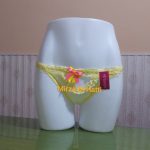 Thong Floral Thong Panty Soft Net Superbly Fits With Sanitary Napkins 9019
