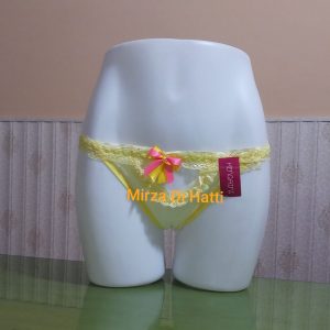 Thong Floral Thong Panty Soft Net Superbly Fits With Sanitary Napkins 9019