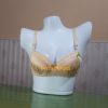 Bridal Seamless Double Pushup Padded Strapless Net B Cup Bra 20114