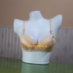 Bridal Seamless Double Pushup Padded Strapless Net B Cup Bra 20114