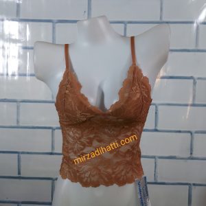 Padded  Bralette Camisole Tank Top With Adjustable Strap A610