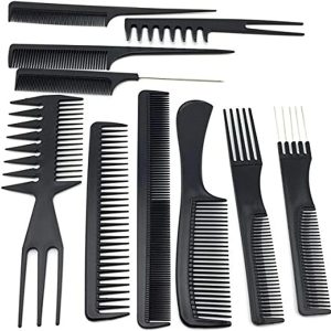Hair Comb Professional Barbers 10 pc Set