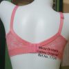 Net Bra Without Wire Cotton Half B Cup Lining