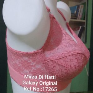 Net Bra Without Wire Cotton Half B Cup Lining 1726 Galaxy