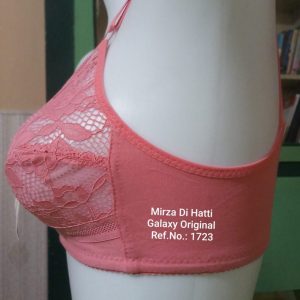 Galaxy Net Bra Without Wire Full Cup With Mesh Lining 6218 - mirzadihatti B  Cup Bra