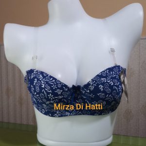 PushUp Padded Side Hooks Wired Bra with Invisible Straps C027