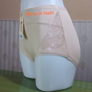 Tummy Minimizer Cotton Net Detailing on Panty A604 – Skin, Free