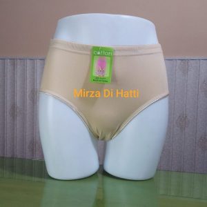 A3201 Soft Blended Cotton High Waist Panty – Skin, L/XL