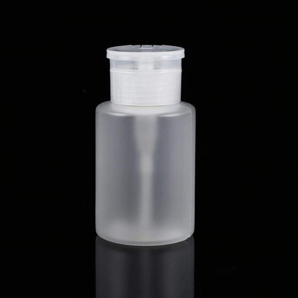 Nail Art Mini Pump Dispenser Push Down Empty Bottle Acrylic Gel Polish Makeup Remover 150 ml