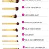 Studded Couture 12 Piece Brush Set Studded 4000-63-B
