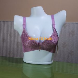 Deep Cleavage PushUp Bra Soft Lace Underwire Deep V Back  B Cup 11430