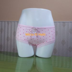 Dotted Laced Soft Cotton Panty