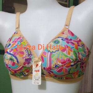 Net Printed Without Wire Bra C Cup 728B Ok Noor