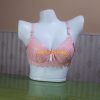 Push up Strapless Wired Net Dotted Padded C Cup Bra