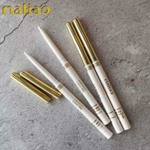 Maliao Auto Khol Kajal Eyeliner Pencil Waterproof Pure White with Sharpener M192