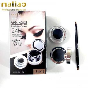 Maliao Gel Kajal and Eyeliner Cake 24H for Sexy and Beautiful Eyes M34