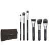 Charcoal AntiBacterial Brush Leather Pouch Set Sephora Collection www.mirzadihatti.com