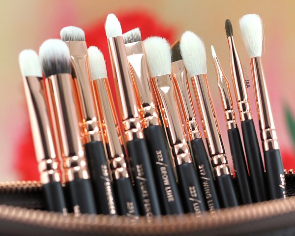 12 Piece Makeup Brushes With Pouch Zoeva www.mirzadihatti.com