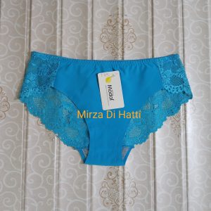 Lac Detailing Net Thong Panty with Lining K3913