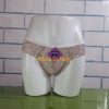 Thong Panty See Through Soft Net with Lining K3601