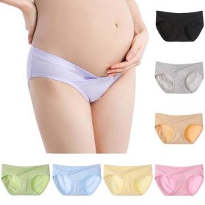 Maternity Underwear Pregnancy Panties Low Waist best for C-Section Pregnant Women’s 04 pcs Per Set