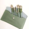 Eye and Face Makeup Brush 08 Pcs Set with Travel Leather Case 799