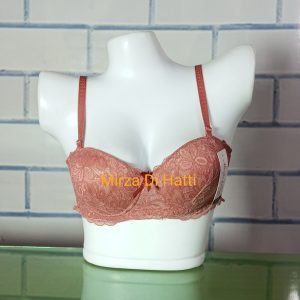 Thin Half Cup Pushup Padded Bra Strapless Wired B Cup Bra 7769