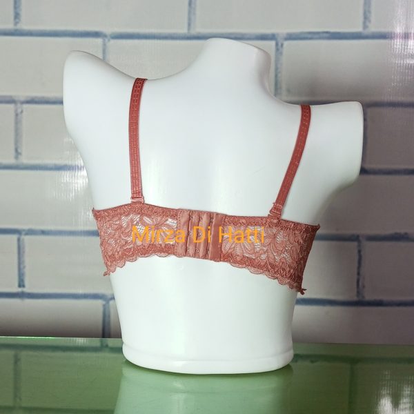 Thin Half Cup Pushup Padded Bra Strapless Wired B Cup 7769