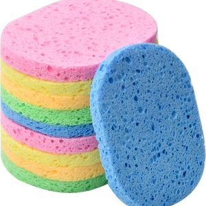 Cleansing Sponges for Face,Reusable for Cleaning Makeup, Cosmetic and Spa Mask 02 Pcs
