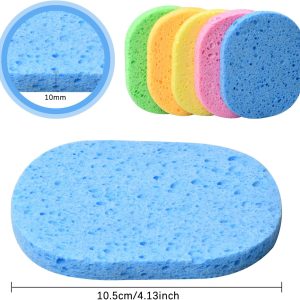 Cleansing Sponges for Face,Reusable for Cleaning Makeup, Cosmetic and Spa Mask 02 Pcs
