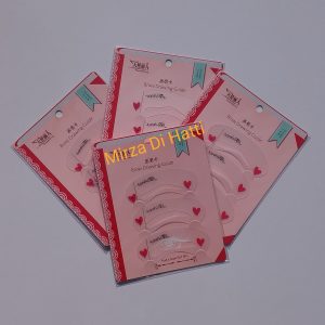 Makeup Eyebrow Stencils for Eyes Reusable DIY Drawing Guide Card