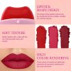 Velvet Matte Lipstick Color Changing Moisturizing Waterproof Lip Shape www.mirzadihatti.com
