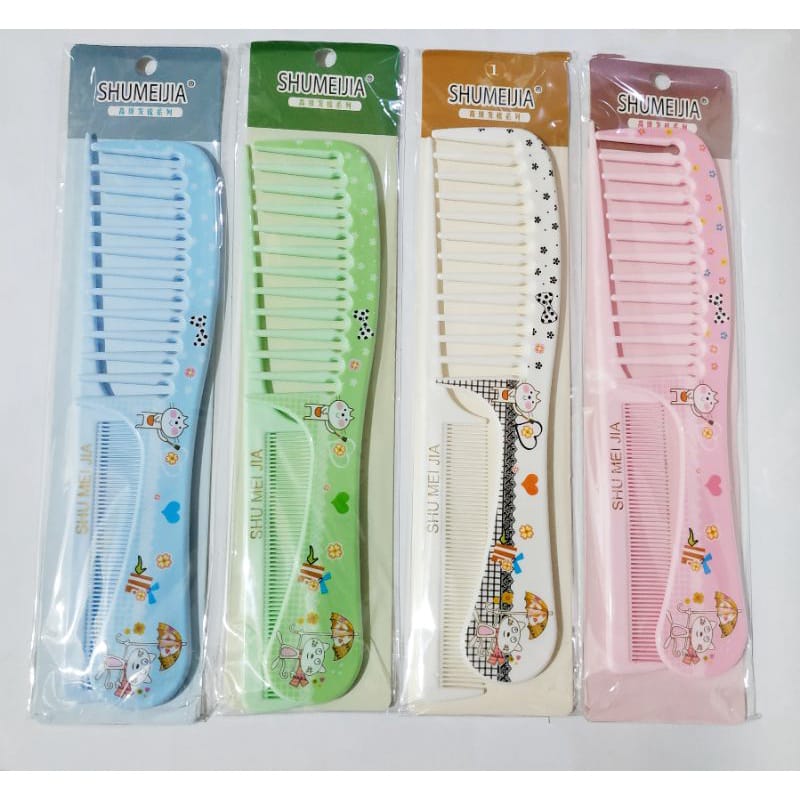 Girls Hairdressing Comb Anti-static Pointed Tail Comb 2pcs/set www.mirzadihatti.com