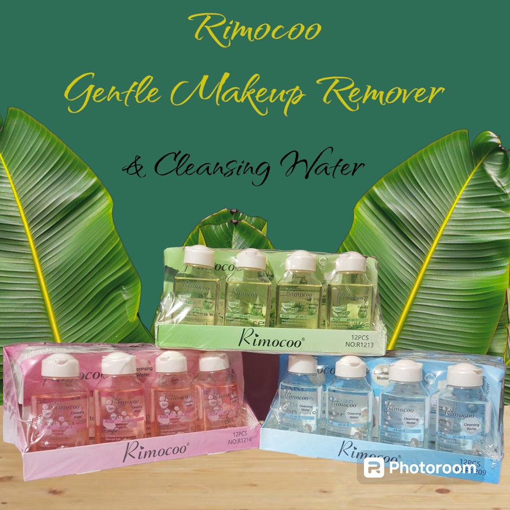 Makeup Remover and Cleansing Water For Face Eyes and Lips