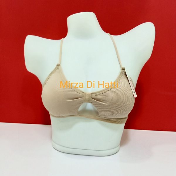 Breathable Removable Padded Brow Bralette With Adjustable Strap Bralette Super Soft Cotton 5022  https://mirzadihatti.com/