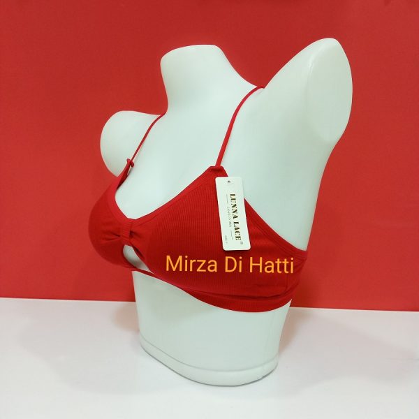 Breathable Removable Padded Brow Bralette With Adjustable Strap Bralette Super Soft Cotton 5022  https://mirzadihatti.com/