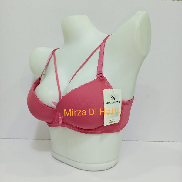 Double Strap Bra Padded Stylish Support with a Flirty Touch 9124