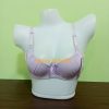 Half Cup Light Padded Pushup A Cup Bra with Floral Strap 3137