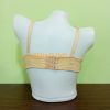 Embroidered Cotton Bra Maximum Deep Coverage B Cup Bra with Floral Shoulder Strap 1940 Skin Color